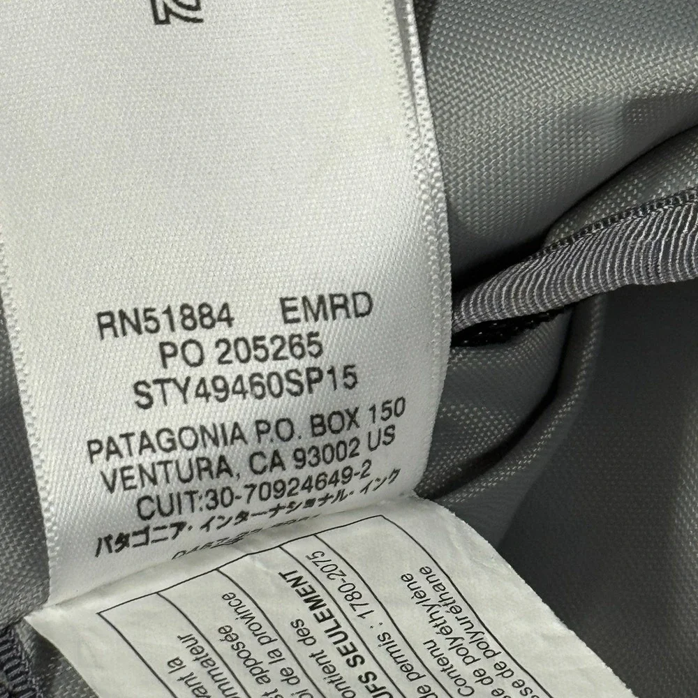 Patagonia Transport Tote 20L Green Laptop Bag Travel Briefcase Padded 49460